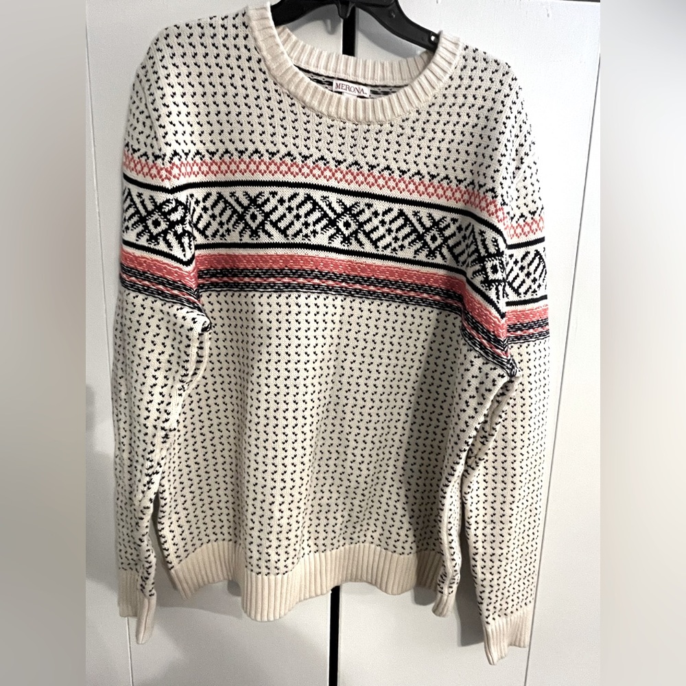 Merona XL Crewneck Pullover Winter Sweater